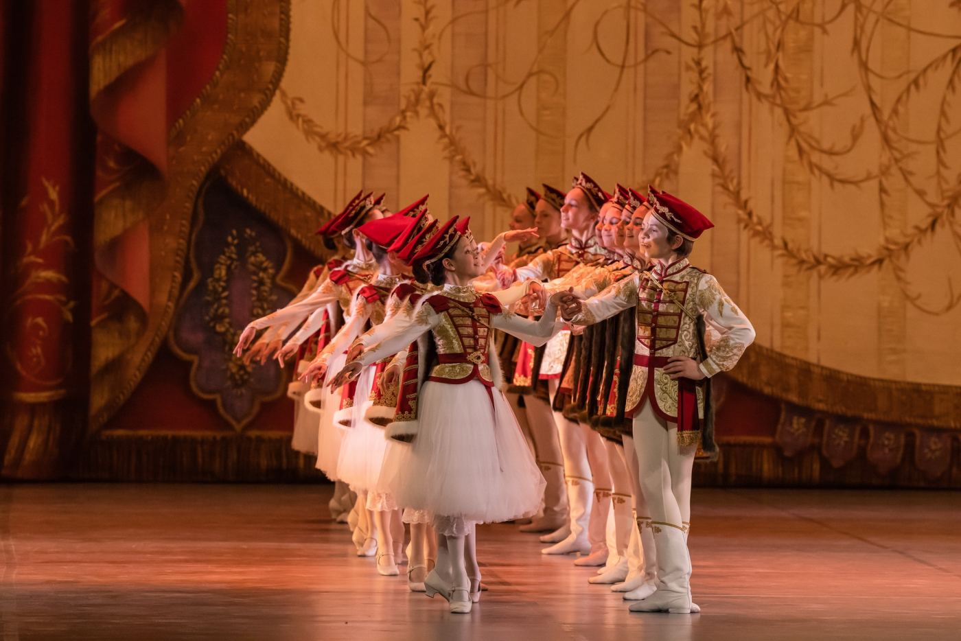 15. Students from the Hungarian National Ballet Institute, “Paquita Suite” by T.Solymosi, A.Mirzoyan, and I.Prokofieva after M.Petipa; Ballet of the Hungarian State Opera 2022 © A.Nagy / Hungarian State Opera 