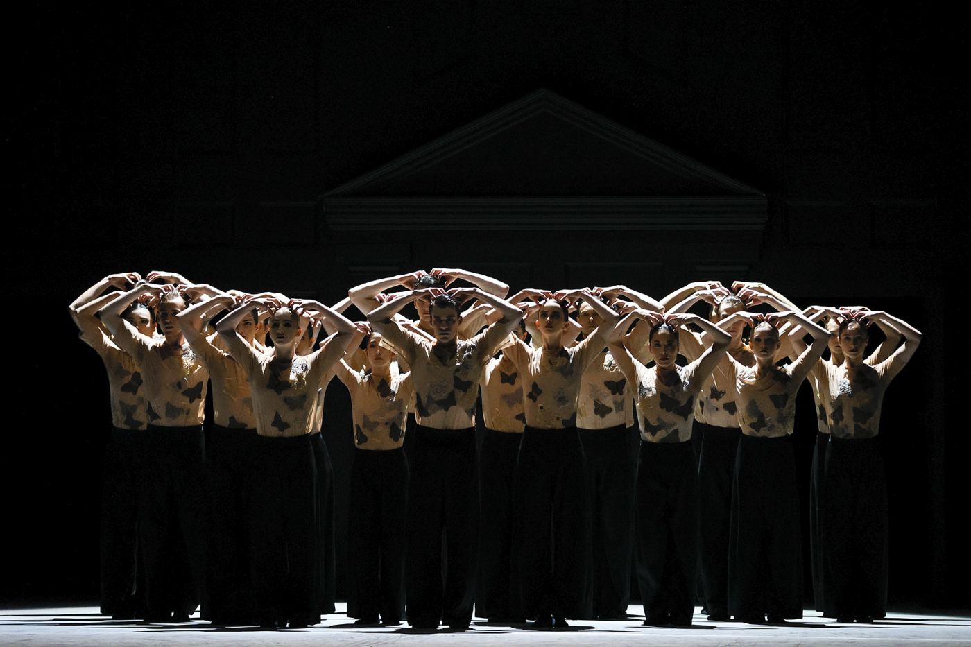  1. Ensemble, “Kunstkamer” by S,León, P,Lightfoot, C,Pite, and M.Goecke; The Australian Ballet 2022 © J.Busby