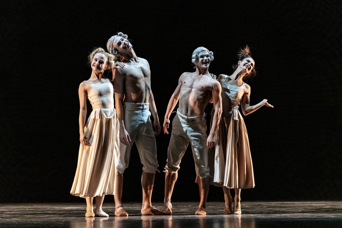 13. A.Novotná, F.Roach, V.Burlac, and I.Burduja, “Six Dances” by J.Kylián, Czech National Ballet 2022