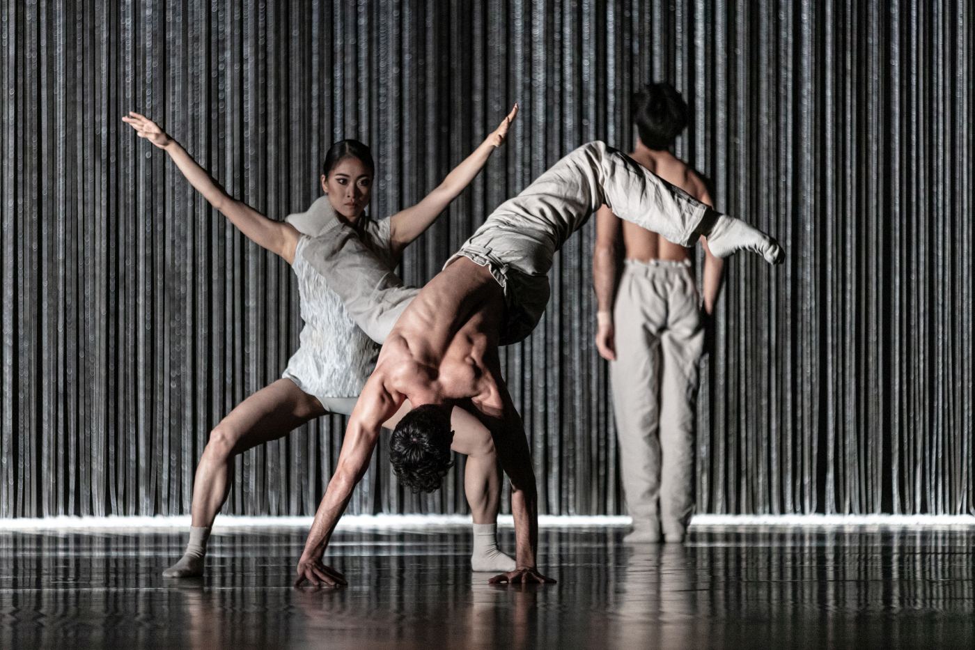 6. A.Fujii, R.Cuadrado, and F.Scarpato, “Gods and Dogs” by J.Kylián, Czech National Ballet 2022 