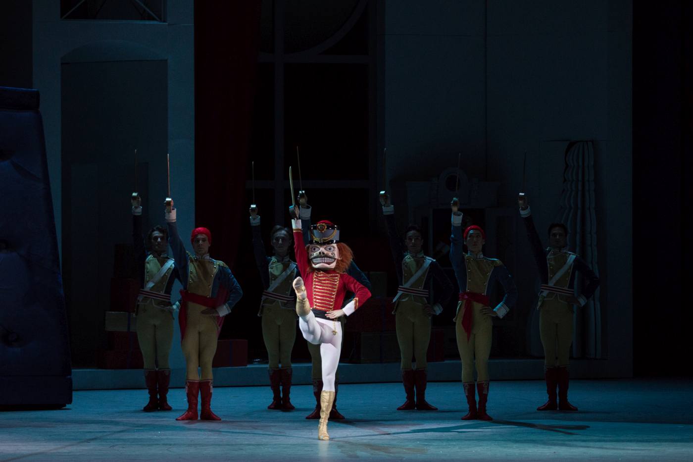 2. G.Smilevski Jr. (Nutcracker-Doll) and ensemble, “The Nutcracker” by Y.Possokhov, Stanislavsky Ballet 2022 © K.Zhitkova 