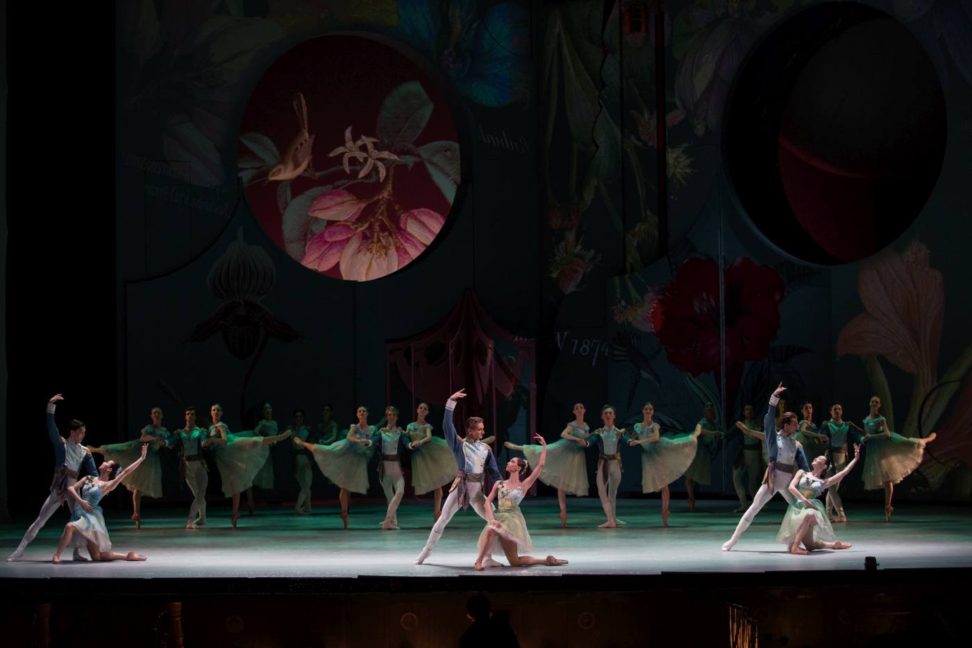 10. Ensemble (Flower Waltz), “The Nutcracker” by Y.Possokhov, Stanislavsky Ballet 2022 © K.Zhitkova 