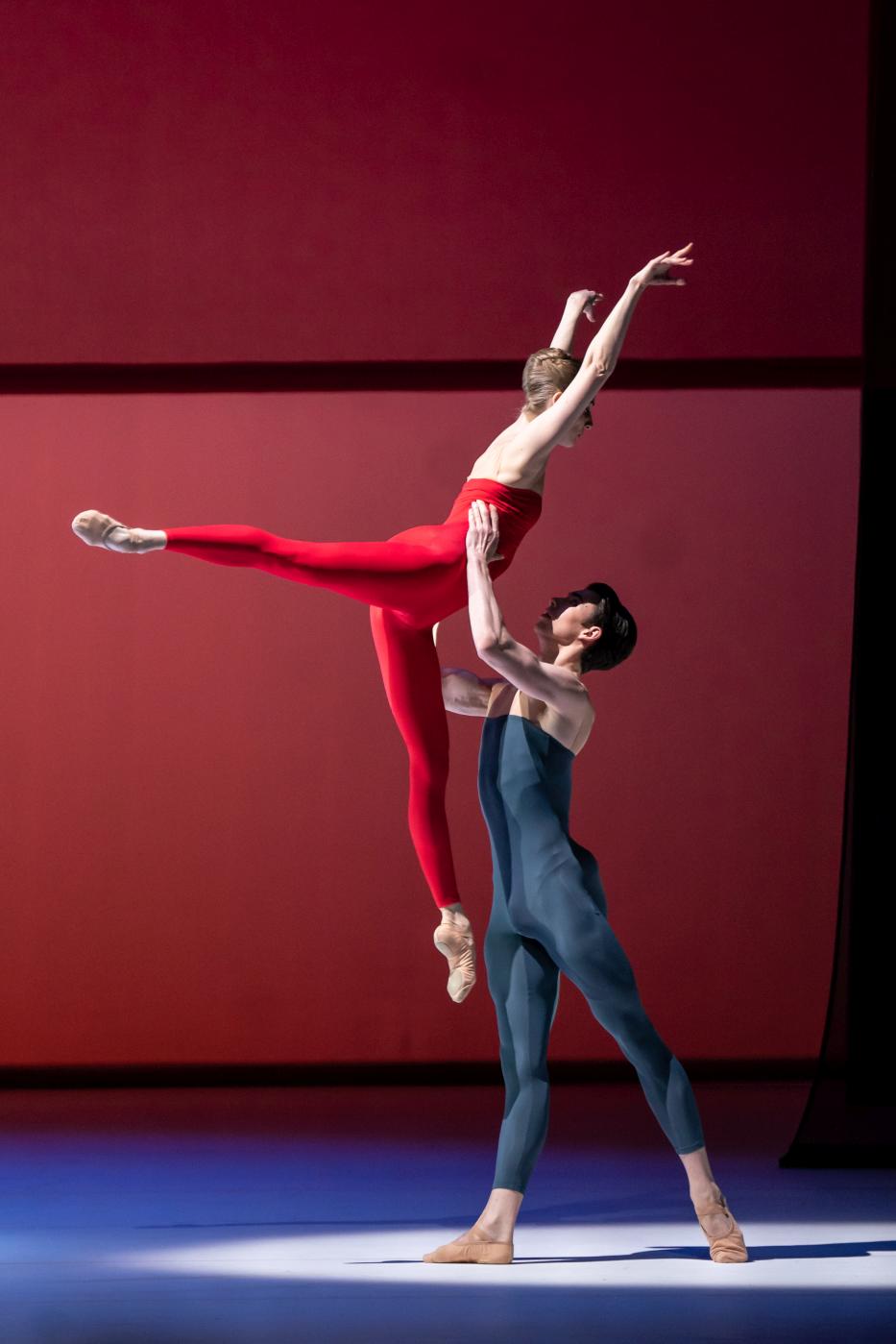 10. O.Esina and V.Cagnin, “Goldberg-Variationen” by H.Spoerli, Vienna State Ballet 2023 © Vienna State Ballet / A.Taylor