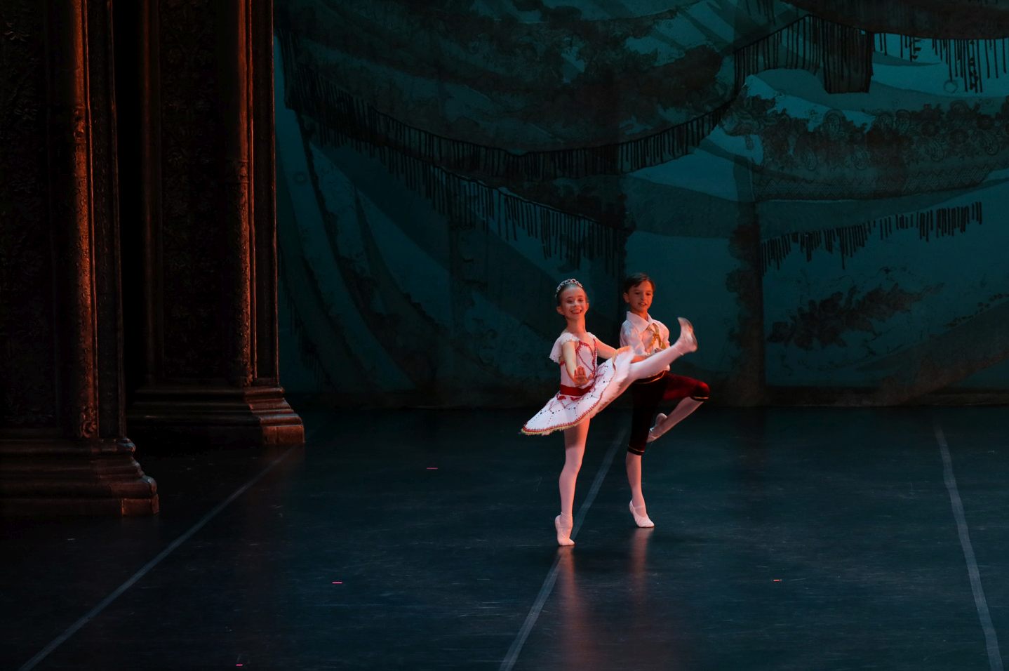 7. A.Pálfi and B.M.Vincze, “Dolls” by D.Radina, “Hungarian National Ballet Institute Exam 2023”, Hungarian National Ballet Institute 2023 © T.Nánási / Hungarian State Opera