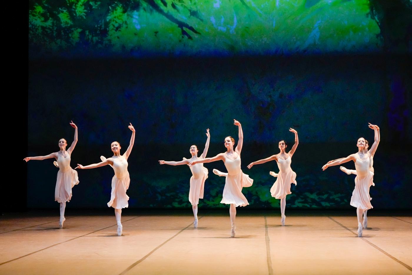 12. Students of Academy A and B, “Nascita di Venere” by E.Babici, John Cranko School 2023 © R.Novitzky / Stuttgart Ballet