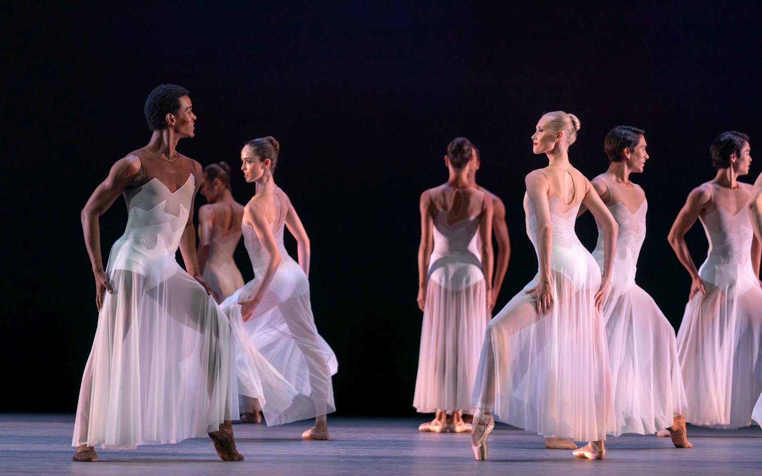 8. D.R.Silva, K.Hilli, and ensemble, “The Chairman Dances” by T.Brandsen, Dutch National Ballet 2023 © M.Haegeman 