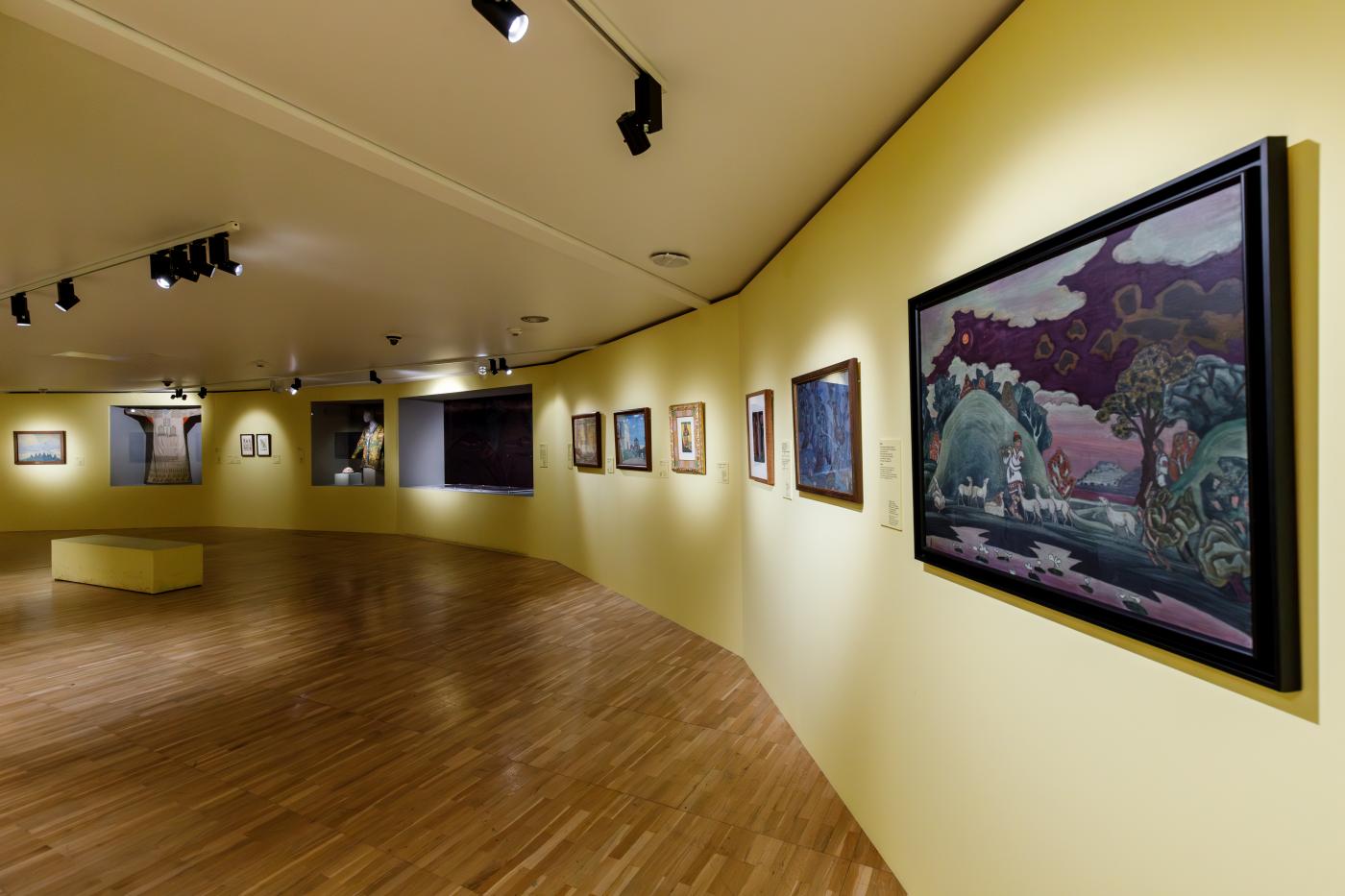 8. “Nicholas Roerich” exhibition, theater designs, New Tretyakov Gallery 2023 © I.Novikov-Dvinsky / Tretyakov Gallery 