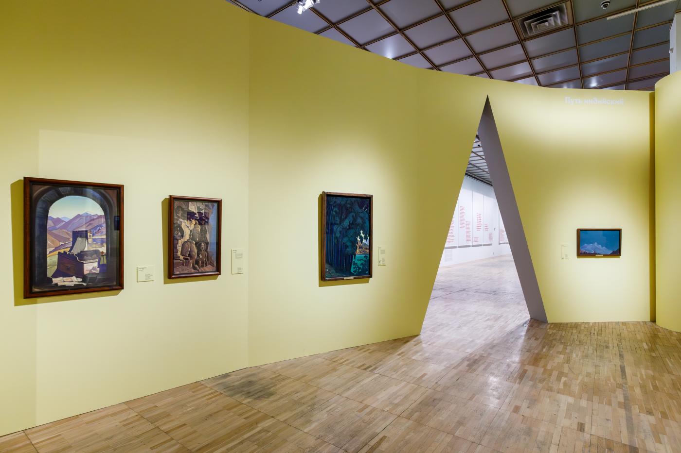 6. “Nicholas Roerich” exhibition, New Tretyakov Gallery 2023 © I.Novikov-Dvinsky / Tretyakov Gallery 