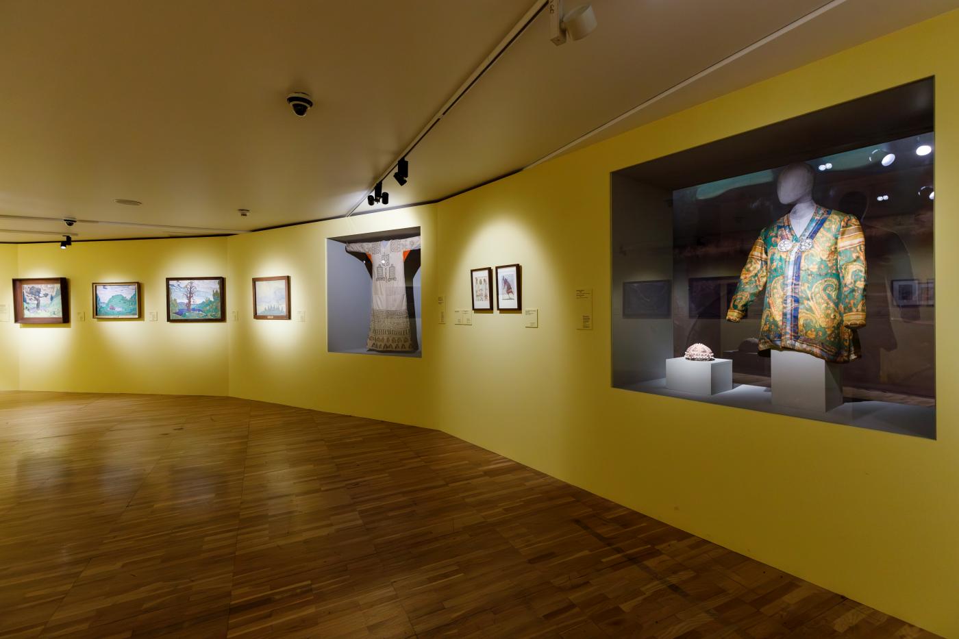 7. “Nicholas Roerich” exhibition, costumes and sketches for “The Rite of Spring”, New Tretyakov Gallery 2023 © I.Novikov-Dvinsky / Tretyakov Gallery 