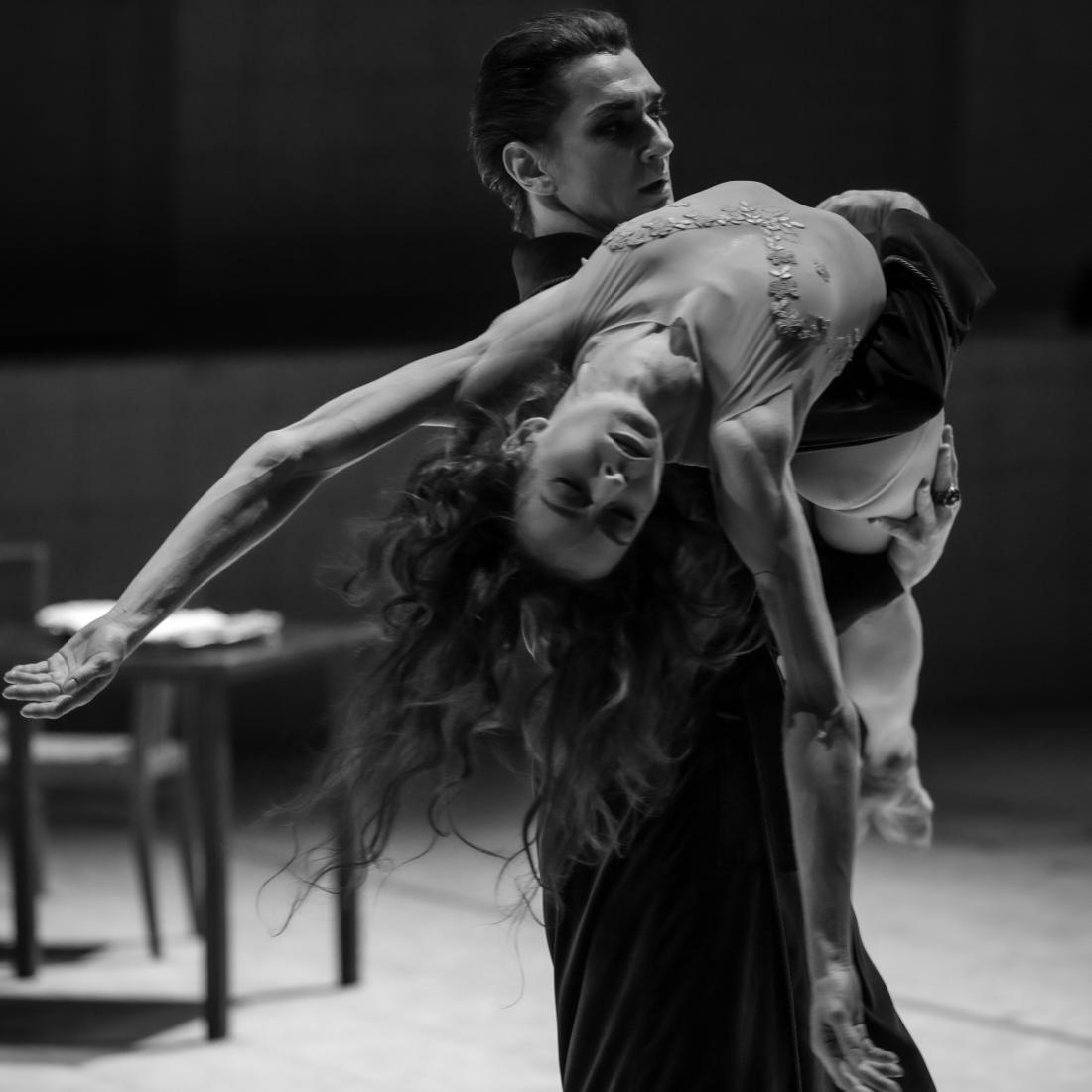 10. V.Lantratov (Professor Woland) and E.Krysanova (Margarita), “Master and Margarita” by E.Clug, Bolshoi Ballet 2023 © Bolshoi Ballet / Batyr Anadurdiev 