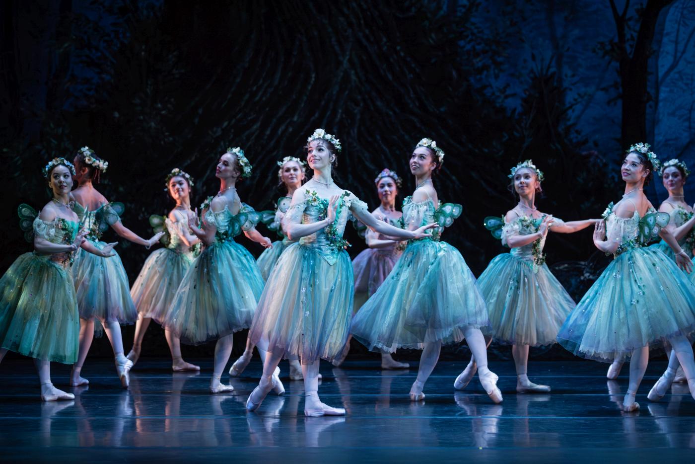 11. Ensemble, “The Dream” by F.Ashton, The Australian Ballet 2023 © D.Boud