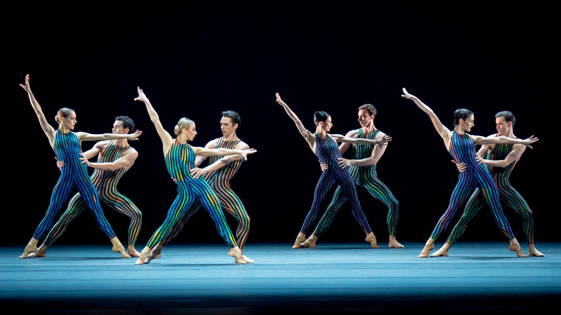 1. Ensemble, “Concertante” by H.van Manen, Vienna State Ballet 2023 © Vienna State Ballet/A.Taylor 