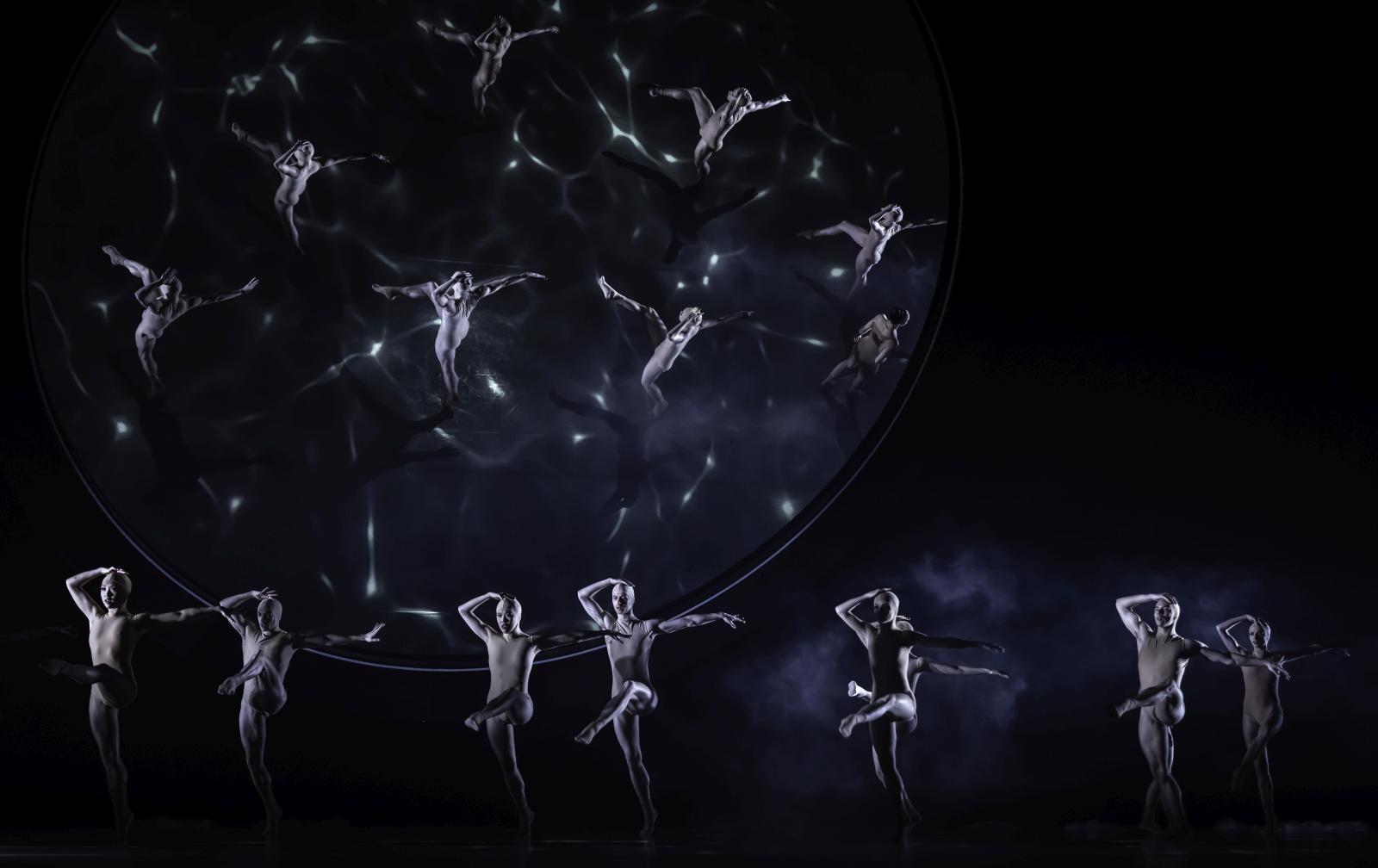 1. Ensemble, “A Swan Lake” by J.Inger, Semperoper Ballet 2023 © Semperoper Dresden/N.MacKay
