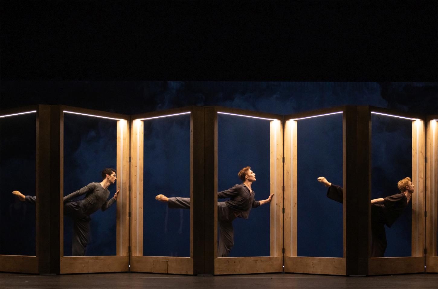 10. M.Cauthorn, L.van Rensburg, and S.Bates, “Rhapsodies” by M.November, Ballet Zurich 2024 © G.Batardon
